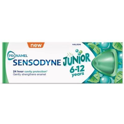 Sensodyne Pronamel Junior Lot de 2 tubes de pâte à dents pour enfant de 6 à 12 ans 50 ml Sensodyne Pronamel Junior Lot de 2 tubes de pâte à dents pour enfant de 6 à 12 ans 50 ml