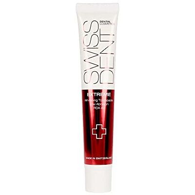 SWISSDENT Extreme Dentifrice 50ml Blanchiment Revitalisation des gencives Dents tachées Faible valeur RDA SWISSDENT Extreme Dentifrice 50ml Blanchiment Revitalisation des gencives Dents tachées Faible valeur RDA