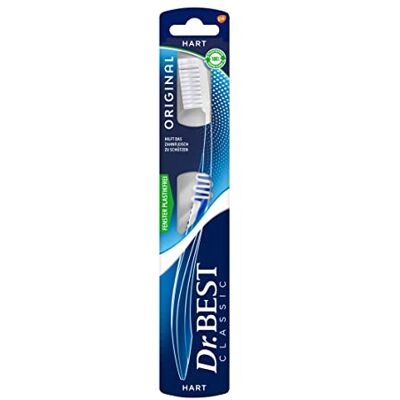 Dr.Best Brosse à dents originale dure (1 pièce), aide à protéger les gencives Dr.Best Brosse à dents originale dure (1 pièce), aide à protéger les gencives