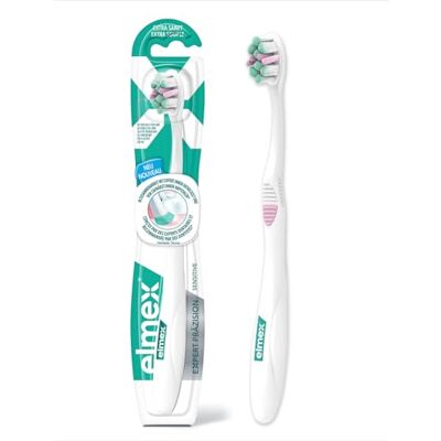 ELMEX Brosse à dents Expert Précision Sensitive Douce ELMEX Brosse à dents Expert Précision Sensitive Douce