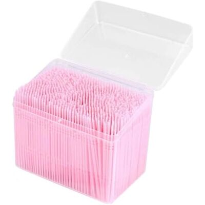 Generic Dental Picks Lot de 1100 cure-dents jetables en plastique avec étui transparent Vert Generic Dental Picks Lot de 1100 cure-dents jetables en plastique avec étui transparent Vert