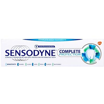 Sensodyne Sensitive Complete Protection Original Dentifrice 75 ml Sensodyne Sensitive Complete Protection Original Dentifrice 75 ml