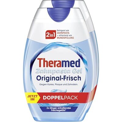 Theramed Lot de 2 dentifrices 2 en 1 150 ml Theramed Lot de 2 dentifrices 2 en 1 150 ml