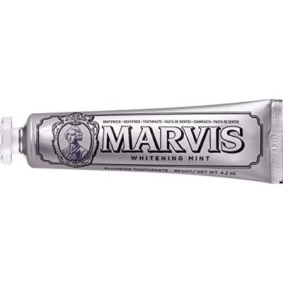 Marvis Toothpaste Whitening Mint 85ml, 3 Pack (3 x 85ml) Marvis Toothpaste Whitening Mint 85ml, 3 Pack (3 x 85ml)