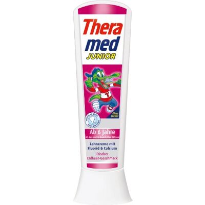 Theramed Junior Nieten Lot de 3 tubes de dentifrice pour enfants à partir de 6 ans 75 ml Theramed Junior Nieten Lot de 3 tubes de dentifrice pour enfants à partir de 6 ans 75 ml
