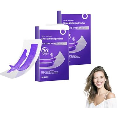 VKaoess Bandes blanchissantes pour les dents Kit professionnel de bandes blanchissantes, bandes correctrices violettes pour les taches jaunes, douces pour les dents sensibles et l'émail. (2 boîtes) VKaoess Bandes blanchissantes pour les dents Kit professionnel de bandes blanchissantes, bandes correctrices violettes pour les taches jaunes, douces pour les dents sensibles et l'émail. (2 boîtes)
