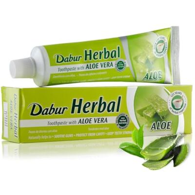 Dabur Vatika naturals Huile Herbal dentifrice à l'aloe vera Dabur Vatika naturals Huile Herbal dentifrice à l'aloe vera