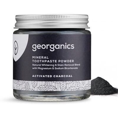 Georganics Blanchiment des dents au charbon actif naturel (charbon activé pour blanchir les dents naturelles) 60 ml, 1 pièce Georganics Blanchiment des dents au charbon actif naturel (charbon activé pour blanchir les dents naturelles) 60 ml, 1 pièce