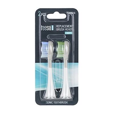 Teesa TSA8014 Tête de Brosse Électrique - 2 Têtes de Rechange Douces Teesa TSA8014 Tête de Brosse Électrique - 2 Têtes de Rechange Douces