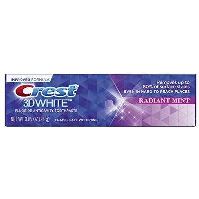 Crest Dentifrice 3D Tp Rad Mint .85z 3dw Radiant Mint .85z Crest Dentifrice 3D Tp Rad Mint .85z 3dw Radiant Mint .85z