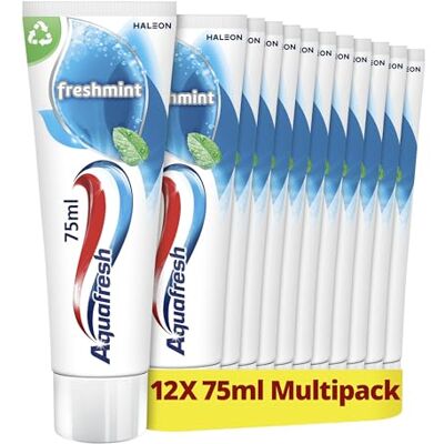 Aquafresh Fresh Mint Tandpasta, 12 x 75ml Aquafresh Fresh Mint Tandpasta, 12 x 75ml