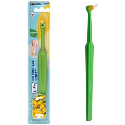 TePe Brosse à Dents de Précision Interspace Souple, 1 Manche, 12 Têtes TePe Brosse à Dents de Précision Interspace Souple, 1 Manche, 12 Têtes