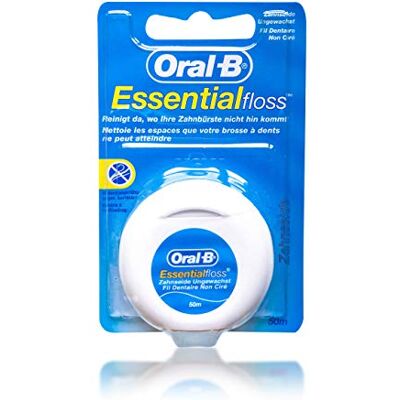 Oral-B Lot de 5 fils dentaires non cirés 5 x 50 m Oral-B Lot de 5 fils dentaires non cirés 5 x 50 m