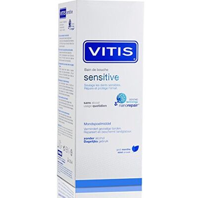 Dentaid Vitis Bain de bouche Sensitive 500 ml Dentaid Vitis Bain de bouche Sensitive 500 ml