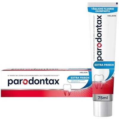 Parodontax Dentifrice quotidien extra frais pour des gencives saines et des dents fortes, 1 x 75 ml Parodontax Dentifrice quotidien extra frais pour des gencives saines et des dents fortes, 1 x 75 ml