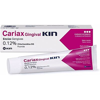 KIN CARIAX Gingival Dentifrice 125 ml KIN CARIAX Gingival Dentifrice 125 ml