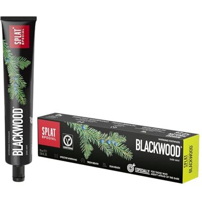 SPLAT Blackwood Blanchiment dentifrice, 1 emballage (1 x 75 ml) SPLAT Blackwood Blanchiment dentifrice, 1 emballage (1 x 75 ml)