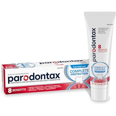 Parodontax Complète Protection Toothpaste for Bleeding Gums, Pure Fresh Mint, 3,4 Ounce Parodontax Complète Protection Toothpaste for Bleeding Gums, Pure Fresh Mint, 3,4 Ounce