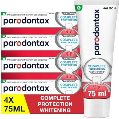 Parodontax Complete Protection Whitening Dentifrice 4 x 75 ml Parodontax Complete Protection Whitening Dentifrice 4 x 75 ml