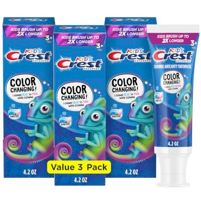 Crest Advanced Kid's Fluoride Pâte à dents Bubblegum Flavor 100 ml Crest Advanced Kid's Fluoride Pâte à dents Bubblegum Flavor 100 ml