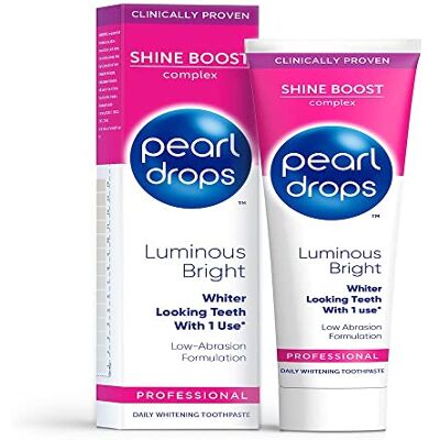 Pearl Dentifrice blanchissant professionnel pour des dents plus blanches, à usage unique 75 ml Pearl Dentifrice blanchissant professionnel pour des dents plus blanches, à usage unique 75 ml