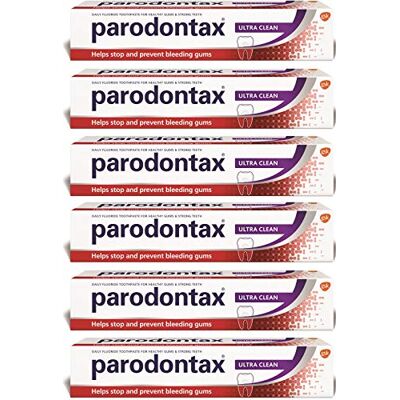 Parodontax 6 x dentifrice Ultra Clean 75 ml Parodontax 6 x dentifrice Ultra Clean 75 ml