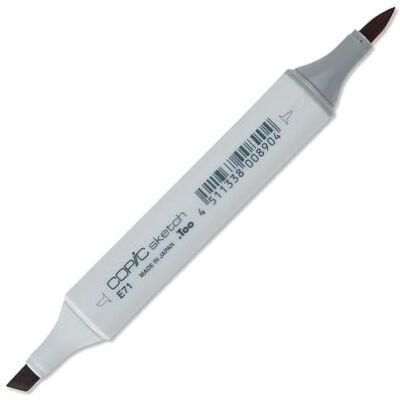Copic Sketch Marqueur à pointe moyenne type E 71 Champagne Marqueur pinceau professionnel à base d'alcool Pointe Super Brush Copic Sketch Marqueur à pointe moyenne type E 71 Champagne Marqueur pinceau professionnel à base d'alcool Pointe Super Brush