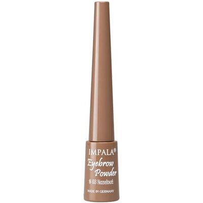 Impala Sourcils en poudre Coloris 03 Noisette avec applicateur facile Impala Sourcils en poudre Coloris 03 Noisette avec applicateur facile
