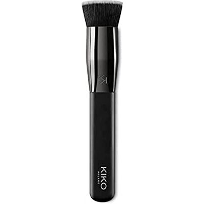 Kiko Milano Face 05 Round Foundation Brush Pinceau Plat Pour Produits Liquides Ou En Mousse, Fibres Synthétiques Kiko Milano Face 05 Round Foundation Brush Pinceau Plat Pour Produits Liquides Ou En Mousse, Fibres Synthétiques