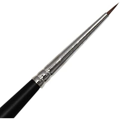 GRIMAS Pinceau de maquillage professionnel MR00 Rond Largeur : 0,5 mm Très élastique Convient pour tous les types de maquillage Idéal pour le maquillage des enfants GRIMAS Pinceau de maquillage professionnel MR00 Rond Largeur : 0,5 mm Très élastique Convient pour tous les types de maquillage Idéal pour le maquillage des enfants