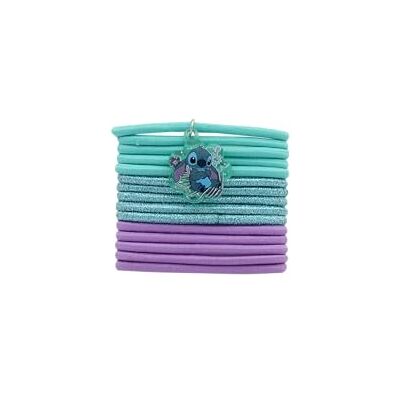 Disney Stitch Élastiques Cheveux Épais avec Charm LILO & STITCH Lot de 15 Pièces Sans Attache Métal Produit Officiel Disney Stitch Élastiques Cheveux Épais avec Charm LILO & STITCH Lot de 15 Pièces Sans Attache Métal Produit Officiel
