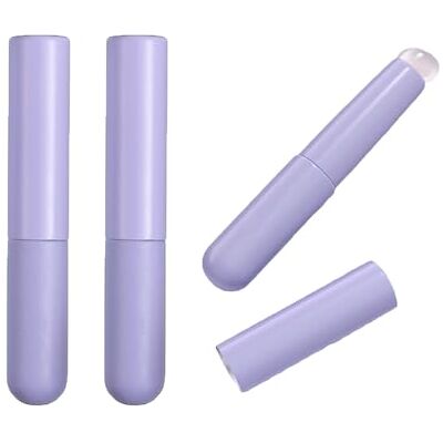Sicheii Lot de 3 pinceaux à lèvres en silicone avec couvercle, brosse à lèvres réutilisable, portable, baume, masque de maquillage, applicateur pour rouge à lèvres, gloss et encre, correcteur (violet) Sicheii Lot de 3 pinceaux à lèvres en silicone avec couvercle, brosse à lèvres réutilisable, portable, baume, masque de maquillage, applicateur pour rouge à lèvres, gloss et encre, correcteur (violet)