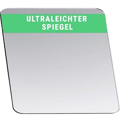Falkenhorn Miroir à main Miroir double face ultra plat en acrylique de forme carrée Idéal pour les travaux manuels, les enfants, la décoration, les projets de bricolage, le portefeuille, les Falkenhorn Miroir à main Miroir double face ultra plat en acrylique de forme carrée Idéal pour les travaux manuels, les enfants, la décoration, les projets de bricolage, le portefeuille, les