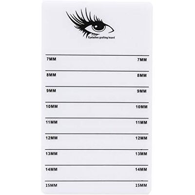 ZJchao Extension de cils, main acrylique, support de cils, Support plateau cils, Panneau pour cils, entretoise de greffe pour cils, plateau pour faux cils, pour greffe de faux cils 7-15mm ZJchao Extension de cils, main acrylique, support de cils, Support plateau cils, Panneau pour cils, entretoise de greffe pour cils, plateau pour faux cils, pour greffe de faux cils 7-15mm