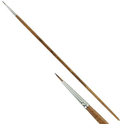 KUM Wood Line 5124511 Pinceau rond pour acrylique et huile Taille 1 KUM Wood Line 5124511 Pinceau rond pour acrylique et huile Taille 1