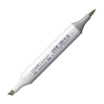 Copic W2 Marqueur - Pinceau Professionnel & Medium Broad - Marqueur Copic W2 Marqueur - Pinceau Professionnel & Medium Broad - Marqueur