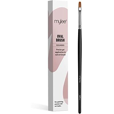 MYLEE Pinceau ovale pour l'application de vernis à ongles et de gel. Outil de manucure de qualité professionnelle Idéal pour une utilisation à domicile ou en salon Manucure de qualité professionnelle Idéal pour une utilisation à la maison ou en salon MYLEE Pinceau ovale pour l'application de vernis à ongles et de gel. Outil de manucure de qualité professionnelle Idéal pour une utilisation à domicile ou en salon Manucure de qualité professionnelle Idéal pour une utilisation à la maison ou en salon