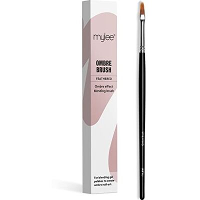 MYLEE Pinceau Ombre pour l'application de vernis à ongles et de gel. Outil de manucure de qualité professionnelle Idéal pour une utilisation à domicile ou en salon Outil de Manucure Professionnel, Idéal pour une Utilisation à Domicile ou en Salon MYLEE Pinceau Ombre pour l'application de vernis à ongles et de gel. Outil de manucure de qualité professionnelle Idéal pour une utilisation à domicile ou en salon Outil de Manucure Professionnel, Idéal pour une Utilisation à Domicile ou en Salon