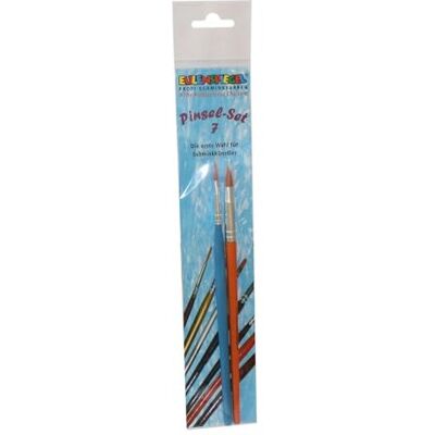 Eulenspiegel 955574 – ensemble professionnel de 7 pinceaux pour maquillage et bodypainting Eulenspiegel 955574 – ensemble professionnel de 7 pinceaux pour maquillage et bodypainting