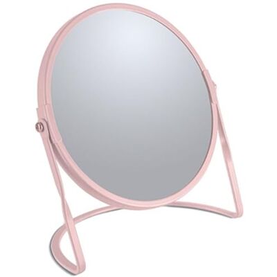 Miroir rose Akira 16cm avec grossissement 5x - Miroir Miroir rose Akira 16cm avec grossissement 5x - Miroir
