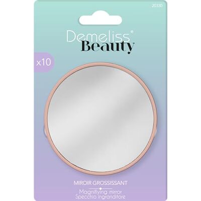 Demeliss Beauty Miroir Ventouse Loupe Grossissante X10 Maquillage & Épilation Précis Demeliss Beauty Miroir Ventouse Loupe Grossissante X10 Maquillage & Épilation Précis
