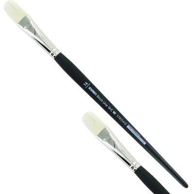 KUM Black Line 5123411 Pinceau acrylique et huile en forme de langue de chat Taille 16 Pour artiste, artiste KUM Black Line 5123411 Pinceau acrylique et huile en forme de langue de chat Taille 16 Pour artiste, artiste