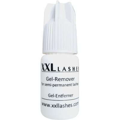 XXL Lashes Gel démaquillant pour colle à cils, remover pour extension de cils, décollant pour cils, 5 ml XXL Lashes Gel démaquillant pour colle à cils, remover pour extension de cils, décollant pour cils, 5 ml