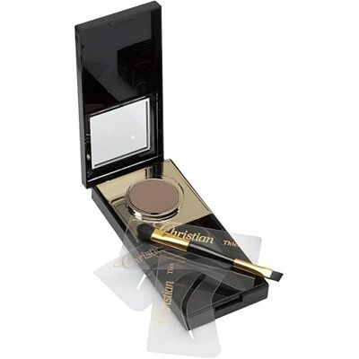 XXL Lashes Maquillage de sourcils semi-permanent Christian Faye poudre, Color brun foncé XXL Lashes Maquillage de sourcils semi-permanent Christian Faye poudre, Color brun foncé