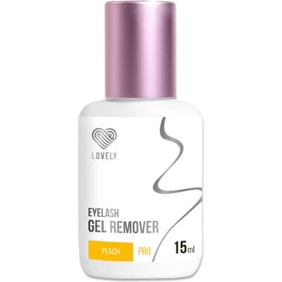 LOVELY Remover Gel Cils Lash Extension Remover Extension de Cils (15ml), parfum:Pêche LOVELY Remover Gel Cils Lash Extension Remover Extension de Cils (15ml), parfum:Pêche