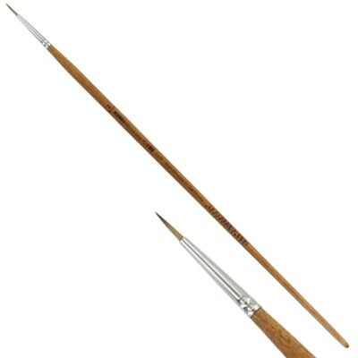 KUM Wood Line 5124611 Pinceau rond pour acrylique et huile Taille 2 KUM Wood Line 5124611 Pinceau rond pour acrylique et huile Taille 2