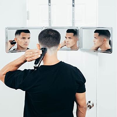 Self-Cut System Basic Perfecting Self Grooming (Black Lambo Miroir 3 voies avec DVD) Self-Cut System Basic Perfecting Self Grooming (Black Lambo Miroir 3 voies avec DVD)