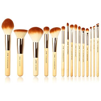 Jessup T140 Lot de 15 pinceaux de maquillage en bambou végétalien Pinceaux de maquillage Pinceaux de maquillage Pinceaux de maquillage Pinceaux pour les yeux Pinceau pour fard à paupières - Jessup T140 Lot de 15 pinceaux de maquillage en bambou végétalien Pinceaux de maquillage Pinceaux de maquillage Pinceaux de maquillage Pinceaux pour les yeux Pinceau pour fard à paupières -