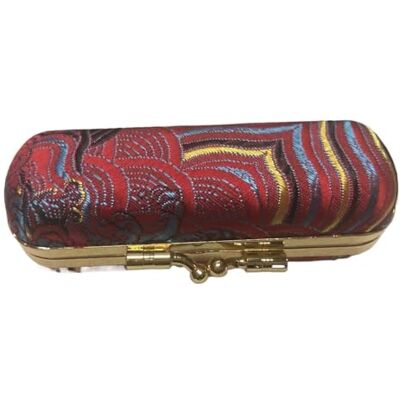 AHIOJEGX Étui à rouge à lèvres avec miroir incrusté de diamants Mini outils de maquillage portable pour femme, Rouge A, One Size, Classique AHIOJEGX Étui à rouge à lèvres avec miroir incrusté de diamants Mini outils de maquillage portable pour femme, Rouge A, One Size, Classique