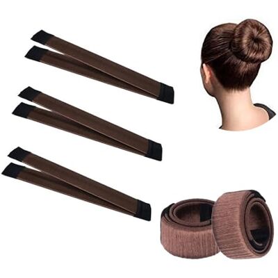 TRIXES Lot de 3 Outils de Coiffure pour Chignon – Accessoires Flexibles et Durables pour Réaliser Facilement des Chignons Sécurisés, Coiffage Rapide, Convient pour un Usage à Domicile ou en Salon TRIXES Lot de 3 Outils de Coiffure pour Chignon – Accessoires Flexibles et Durables pour Réaliser Facilement des Chignons Sécurisés, Coiffage Rapide, Convient pour un Usage à Domicile ou en Salon